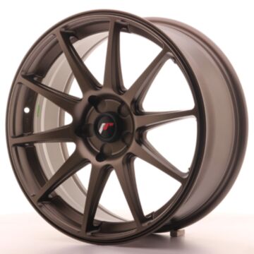 JR Wheels Diski JR11 18x7,5 ET35-40 5H Sagatave Dark Bro