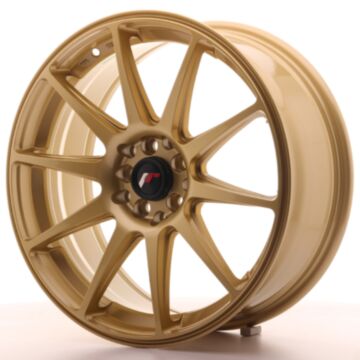 JR Wheels Diski JR11 18x7,5 ET40 5x112/114 Zelta