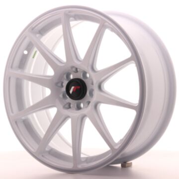 JR Wheels Diski JR11 18x7,5 ET40 5x112/114 Balta