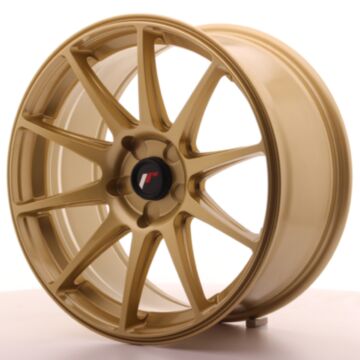 JR Wheels Diski JR11 18x8,5 ET35-40 5H Sagatave Zelta