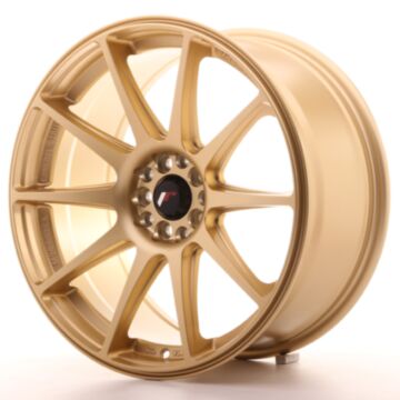 JR Wheels Diski JR11 18x8,5 ET40 5x112/114 Zelta