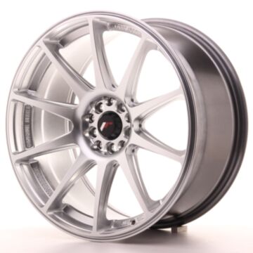 JR Wheels Diski JR11 18x8,5 ET40 5x112/114 Sudraba Mac