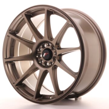 JR Wheels Diski JR11 18x8,5 ET35 5x100/108 Matēta Bronz