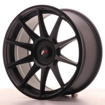 JR Wheels Diski JR11 18x8,5 ET35-40 Sagatave Flat Melna