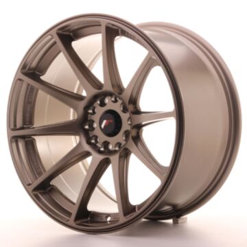 JR Wheels Diski JR11 18x9,5 ET30 5x100/108 Matēta Bronz