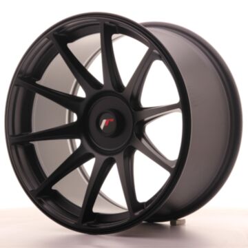 JR Wheels Diski JR11 18x9,5 ET20-30 Sagatave Flat Melna