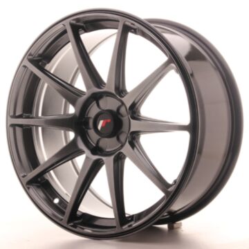 JR Wheels Diski JR11 19x8,5 ET25-40 Sagatave Glossy Melna