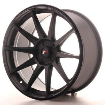 JR Wheels Diski JR11 19x9,5 ET35 5H Sagatave Matēta Melna