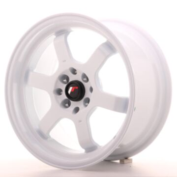 JR Wheels Diski JR12 16x8 ET15 4x100/114 Balta