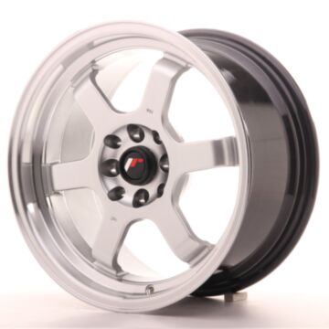 JR Wheels Diski JR12 16x8 ET22 4x100/108 Hyper Sudraba