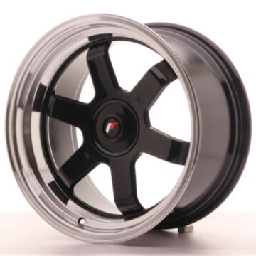 JR Wheels Diski JR12 17x9 ET25 Sagatave Gloss Melna
