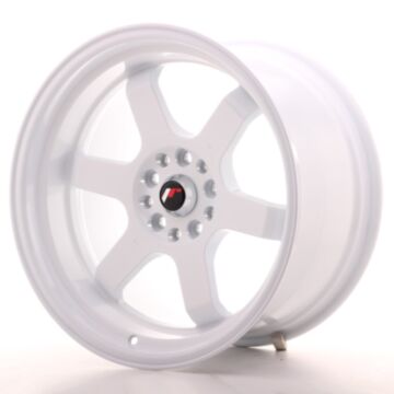 JR Wheels Diski JR12 18x10 ET25 5x112/114,3 Balta