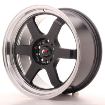 JR Wheels Diski JR12 18x9 ET30 5x112/114,3 Gloss Melna