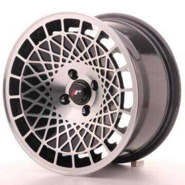 JR Wheels Diski JR14 15x8 ET20 Sagatave Melna Machined