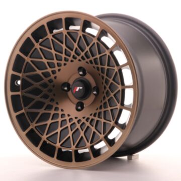 JR Wheels Diski JR14 16x9 ET10 4x100 MelnaBronzFinish