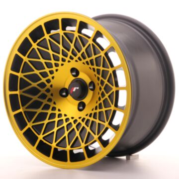 JR Wheels Diski JR14 16x9 ET10 4x100 MelnaZelta Finish