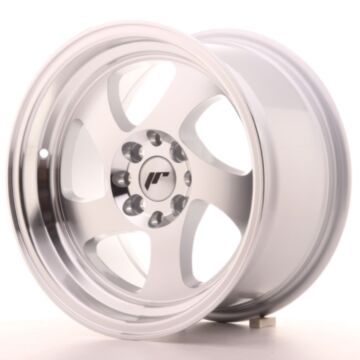 JR Wheels Diski JR15 15x8 ET20 4x100/108 Mehāniski Apstrādāta Virsma