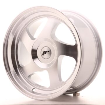 JR Wheels Diski JR15 16x8 ET25 Sagatave Sudraba Machined