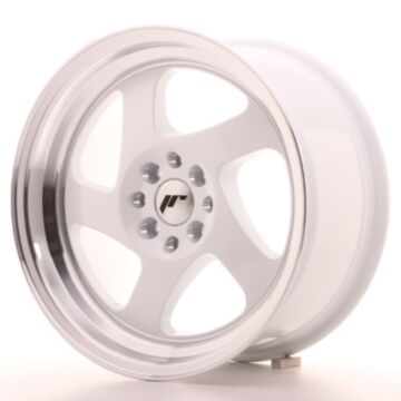 JR Wheels Diski JR15 16x8 ET25 4x100/108 Balta