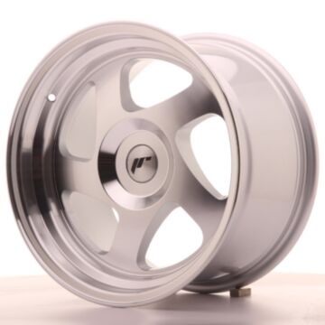 JR Wheels Diski JR15 16x9 ET20 Sagatave Sudraba Machined