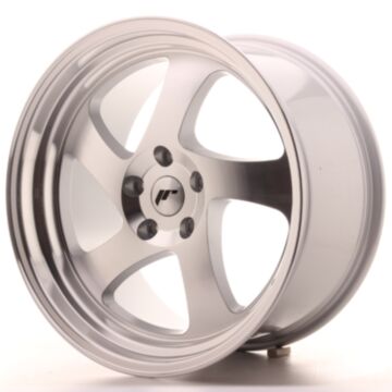 JR Wheels Diski JR15 19x10 ET35 5x114,3 Sudraba Machin