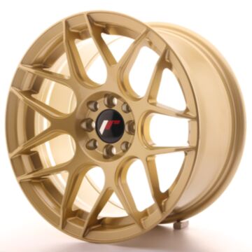 JR Wheels Diski JR18 16x8 ET25 4x100/108 Zelta