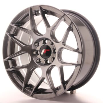 JR Wheels Diski JR18 16x8 ET25 4x100/108 Hyper Melna