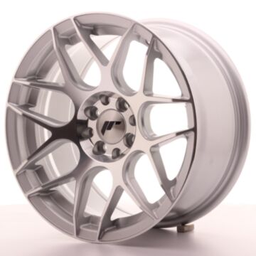 JR Wheels Diski JR18 16x8 ET25 4x100/108 Sudraba Machi
