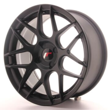 JR Wheels Diski JR18 17x8 ET25-35 4H Sagatave Matēta Melna