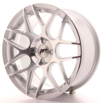JR Wheels Diski JR18 17x8 ET25-35 4H Sagatave Mehāniski Apstrādāta Virsma