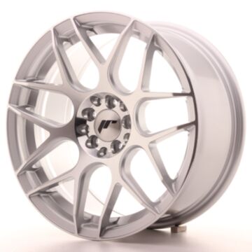 JR Wheels Diski JR18 17x8 ET35 5x100/114 Sudraba Mach