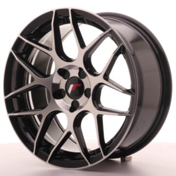 JR Wheels Diski JR18 17x8 ET35 5H Sagatave Melna Machine