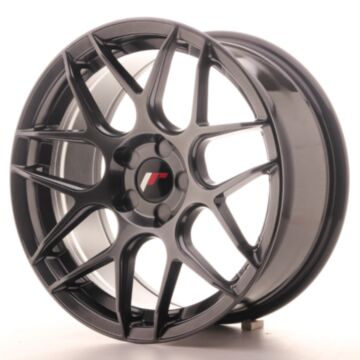 JR Wheels Diski JR18 17x8 ET35 5H Sagatave Hyper Melna