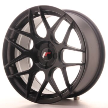 JR Wheels Diski JR18 17x8 ET35 5H Sagatave Matēta Melna