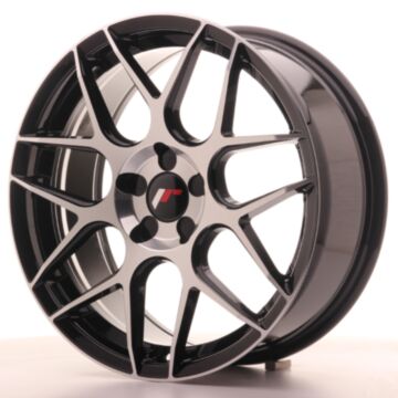 JR Wheels Diski JR18 18x7,5 ET35-40 Sagatave 5H Melna Ma
