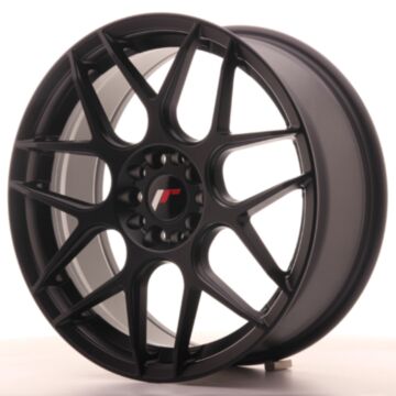 JR Wheels Diski JR18 18x7,5 ET40 5x112/114 Matēta Melna
