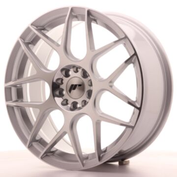 JR Wheels Diski JR18 18x7,5 ET40 5x112/114 Sudraba Mac