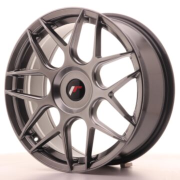 JR Wheels Diski JR18 18x7,5 ET25-40 Sagatave Hyper Melna