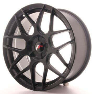 JR Wheels Diski JR18 18x8,5 ET35-45 5H Sagatave MatētaMelna