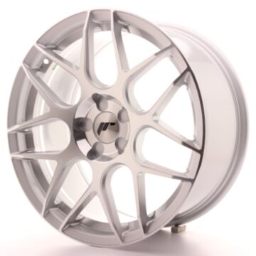 JR Wheels Diski JR18 18x8,5 ET35-45 5H Sagatave Sudraba M
