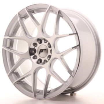 JR Wheels Diski JR18 18x8,5 ET35 5x100/120 Sudraba Mac