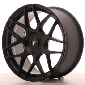JR Wheels Diski JR18 18x8,5 ET25-40 Sagatave MatētaMelna