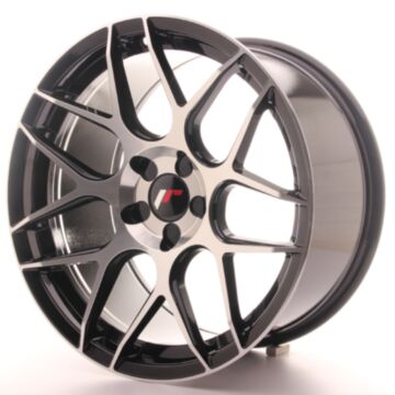 JR Wheels Diski JR18 18x9,5 ET30-40 5H Sagatave Melna Ma
