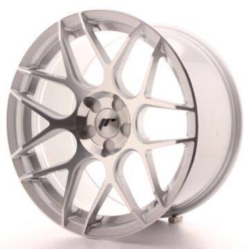 JR Wheels Diski JR18 18x9,5 ET30-40 5H Sagatave Sudraba M