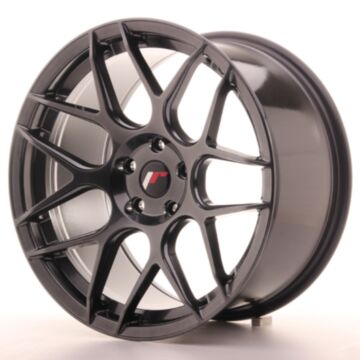 JR Wheels Diski JR18 18x9,5 ET22 5x114/120 Hyper Melna