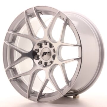 JR Wheels Diski JR18 18x9,5 ET40 5x112/114 Sudraba Mac