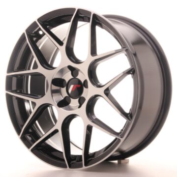 JR Wheels Diski JR18 19x8,5 ET35-40 5H Sagatave Melna Ma