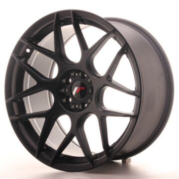 JR Wheels Diski JR18 19x9,5 ET35 5x112/114 Matēta Melna