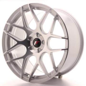 JR Wheels Diski JR18 20x10 ET20-45 5H Sagatave Sudraba M