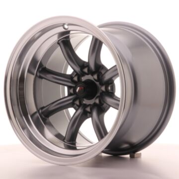 JR Wheels Diski JR19 15x10,5 ET-32 4x100/114 GunMetal